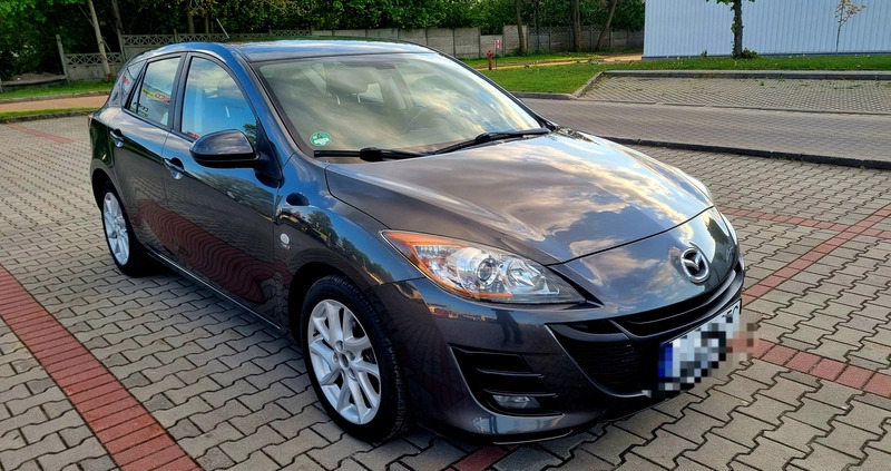 Mazda 3 cena 21000 przebieg: 177700, rok produkcji 2009 z Zawiercie małe 352